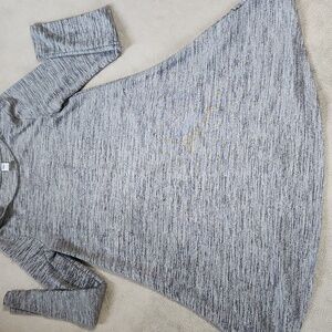 Old Navy Heathered Gray Swing Dress- Medium